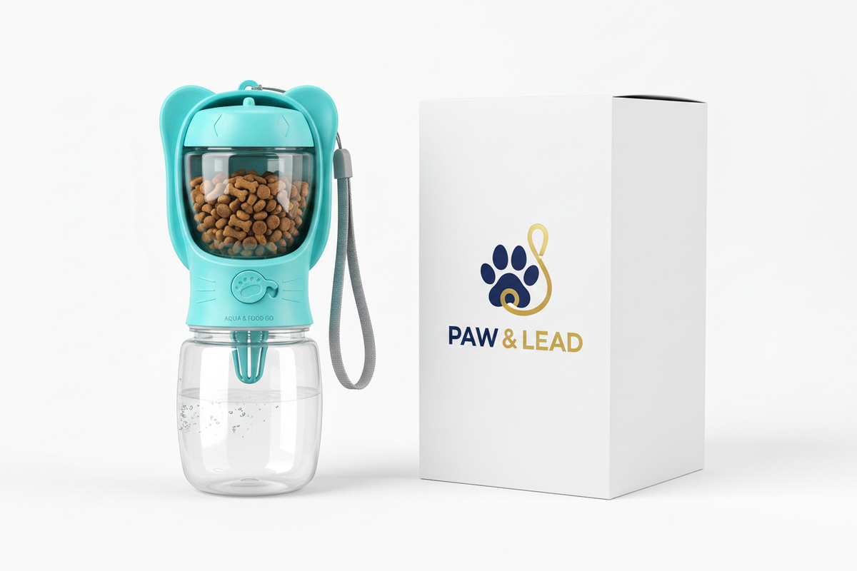 2-in-1 Water Bottle with White Box